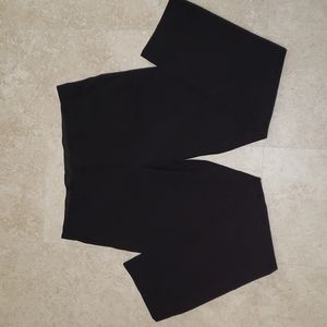 Men's black J. Ferrari flat front dress pants